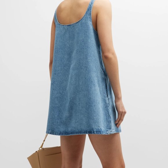 Triarchy Cellsius Capsule Denim Mini Dress - Picture 4 of 8